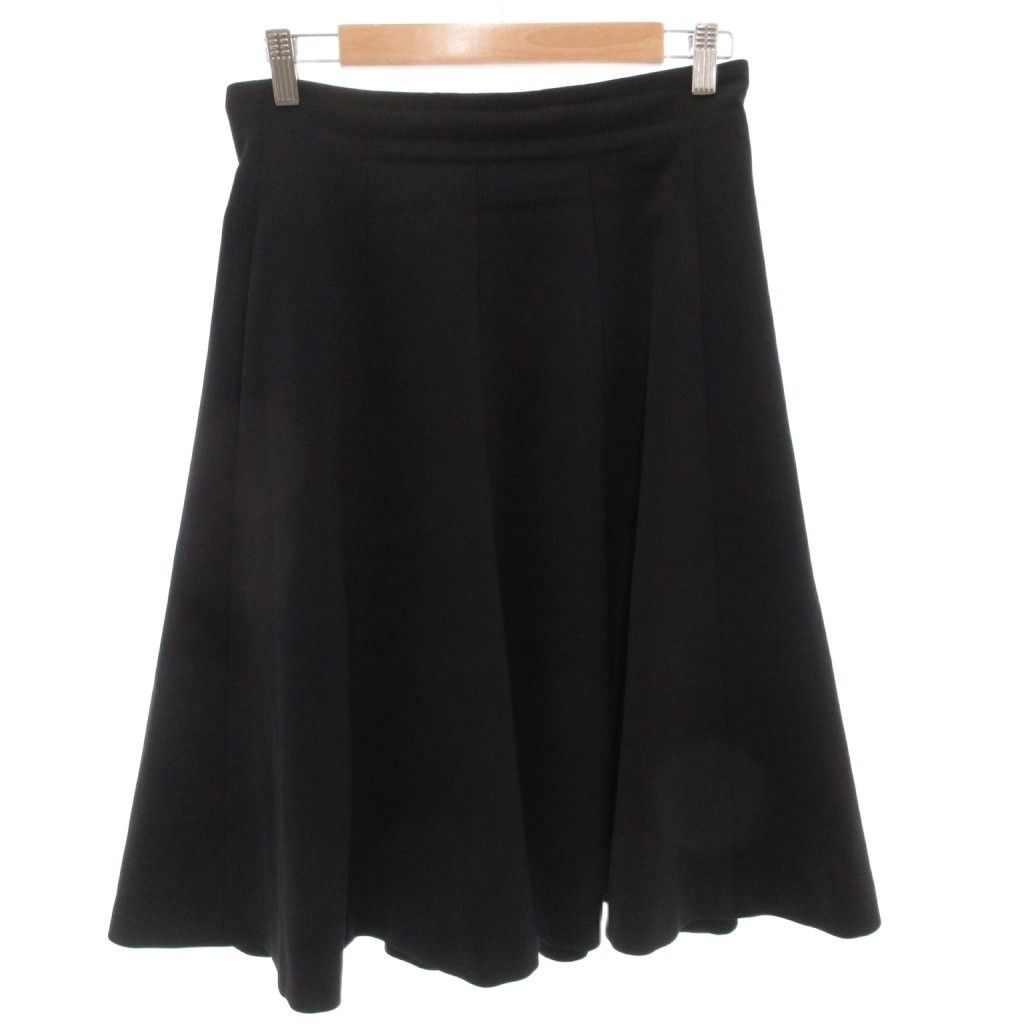 フォクシーニューヨーク FOXEY NEW YORK ロングスカート 40 黒