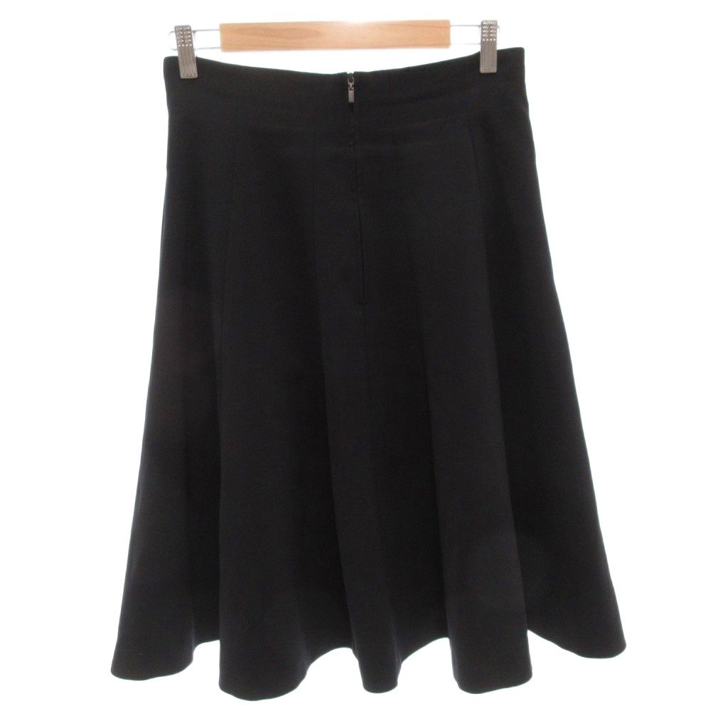 フォクシーニューヨーク FOXEY NEW YORK ロングスカート 40 黒