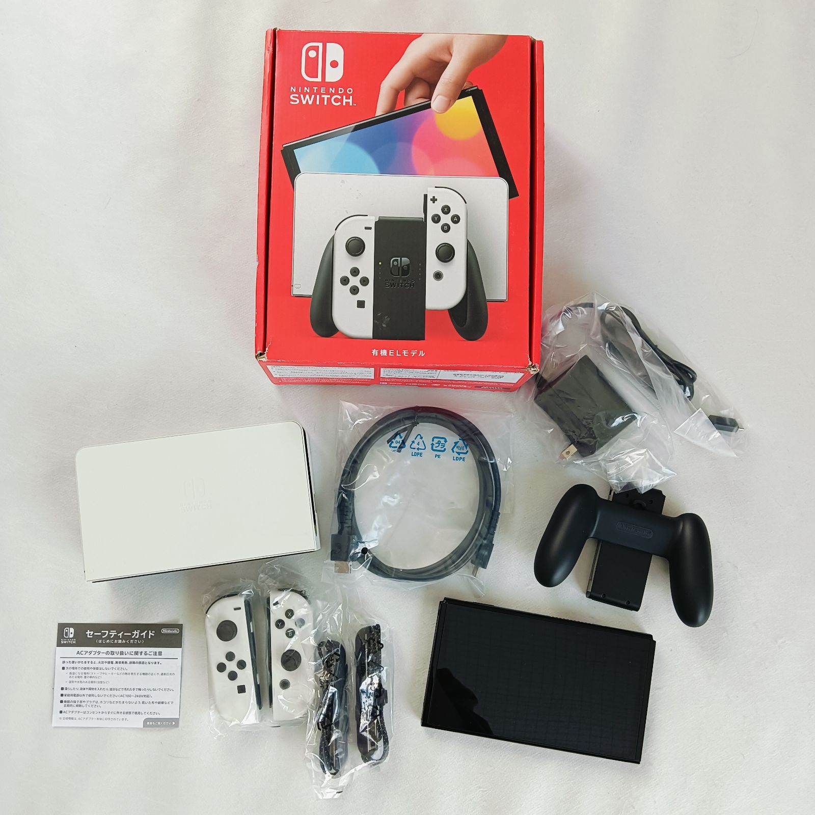 Nintendo Switch 任天堂スイッチ 有機ELモデル ホワイト 箱有り - メルカリ