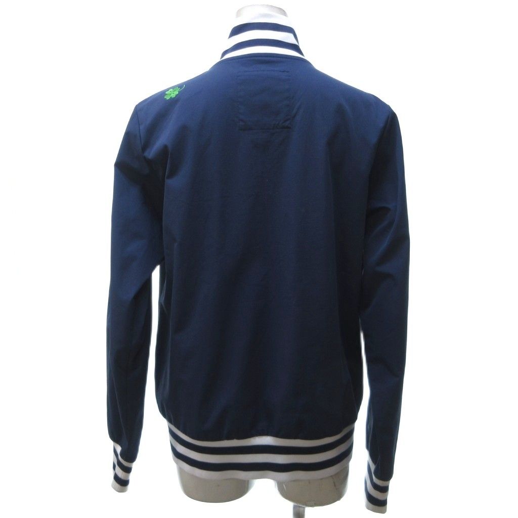 ルコックスポルティフ/ゴルフ ジップジャケット【ネイビー/LL】新品！ ルコックスポルティフ le coq sportif 美品 近年 ゴルフ ジップ