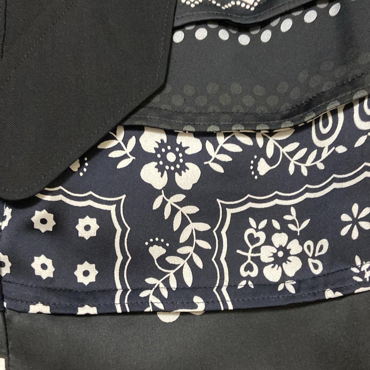 Sacai(サカイ) パンツ サイズ0 XS レディース - 21-05433 黒