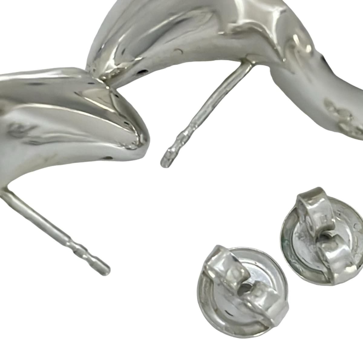 BOTTEGA VENETA(ボッテガヴェネタ) ピアス美品 - シルバー - メルカリ