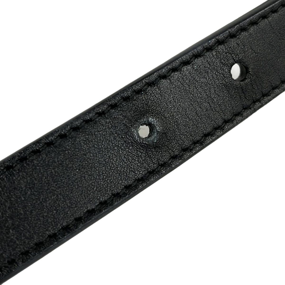 GUCCI(グッチ) ベルト 80-32 409417 黒 GGマーモント レザー - メルカリ