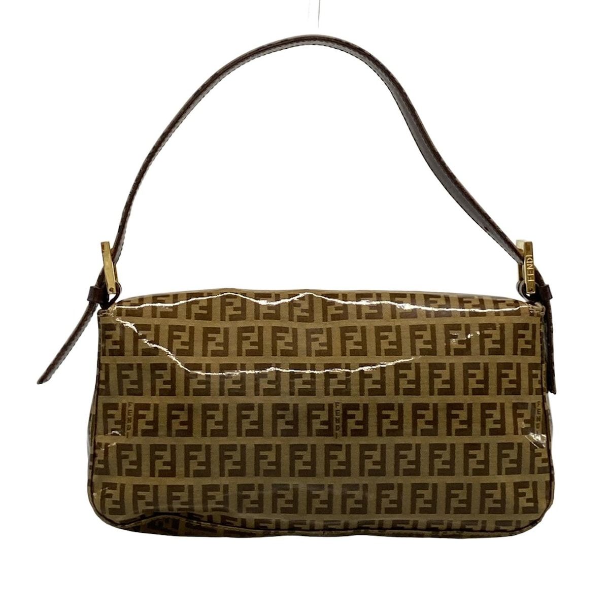 FENDI(フェンディ) ハンドバッグ マンマバケット 33492 ダークブラウン