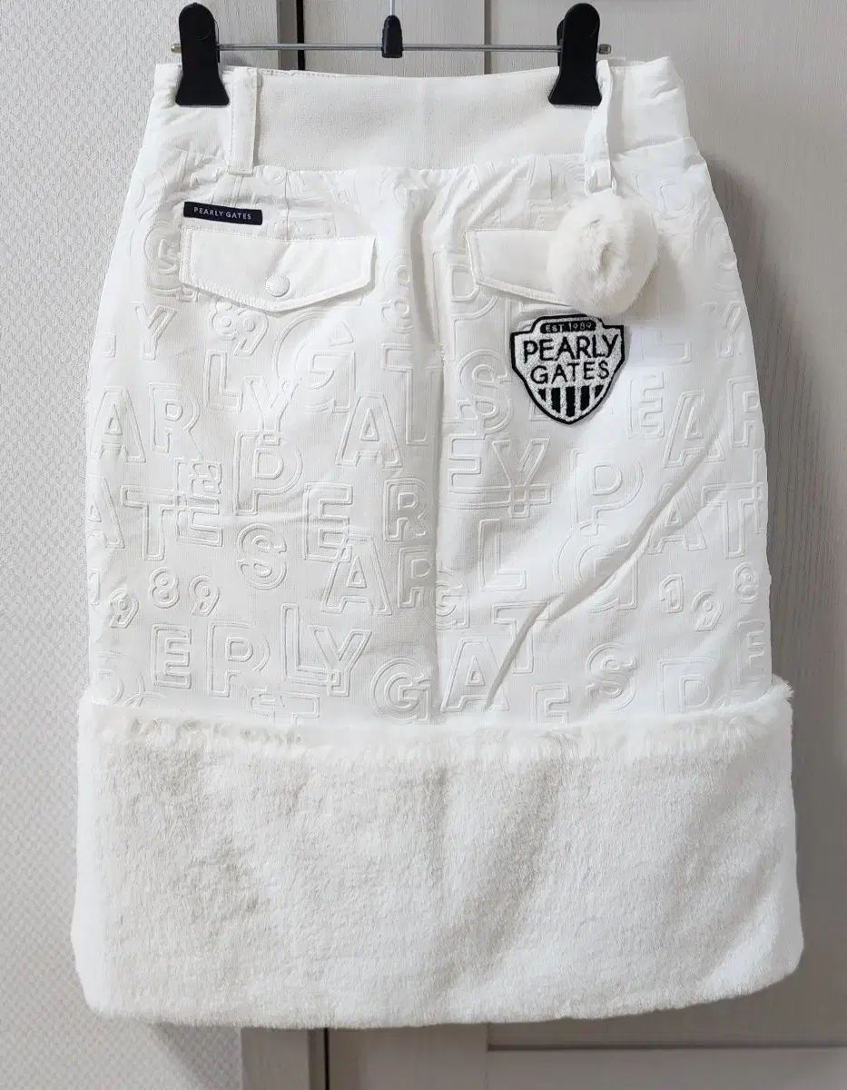 PEARLY GATES ファー トリミング グースダウン スカート (正規品 新品