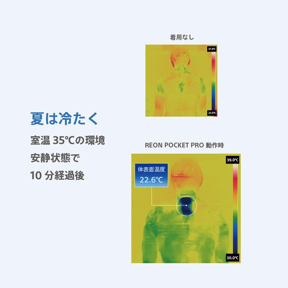 ソニー REON POCKET PRO (レオンポケットプロ) ウェアラブルサーモ