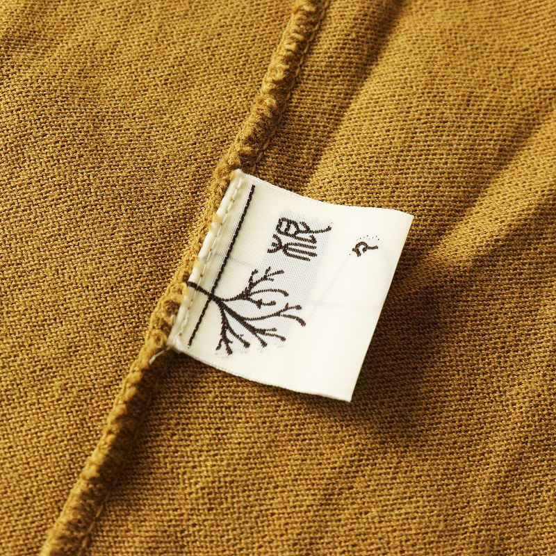 石見銀山、群言堂　根々　カーディガン 石見銀山 群言堂 グンゲンドウ ネネ 根々コットンニット 前開き ロング