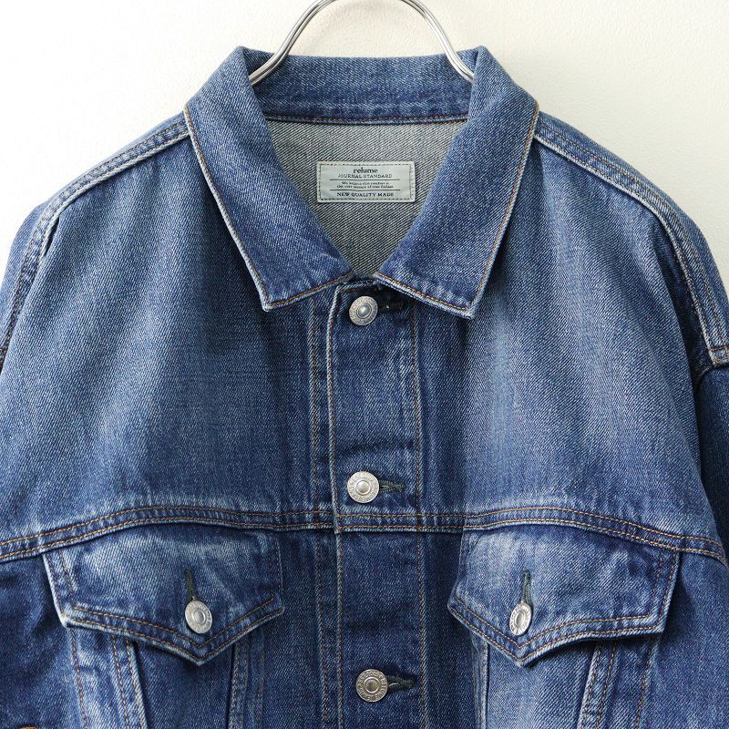 今期試着のみ　ジャーナルスタンダードレリューム　デニムジャケット 2024SS ジャーナルスタンダードレリューム JOURNAL STANDARD relume