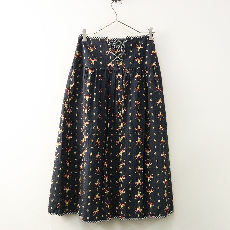 2024SS ユキエモン yukiemon 4160240 リボンバニースカート M