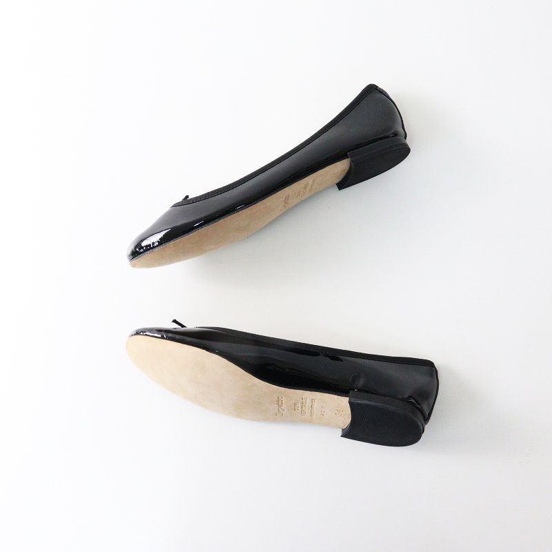 極美品 レペット repetto CENDRILLON バレエシューズ 36/ブラック