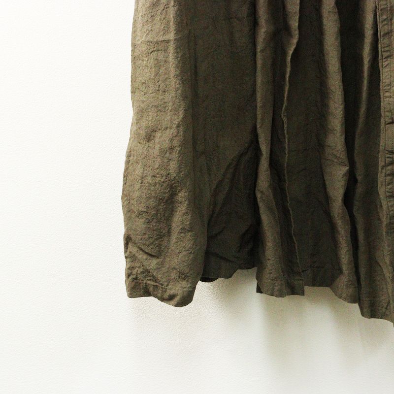 nestRobe リネンスモーキングコート　ネストローブ ネストローブ nest Robe リネンスモーキングコート F＼ブラウン系 モカ