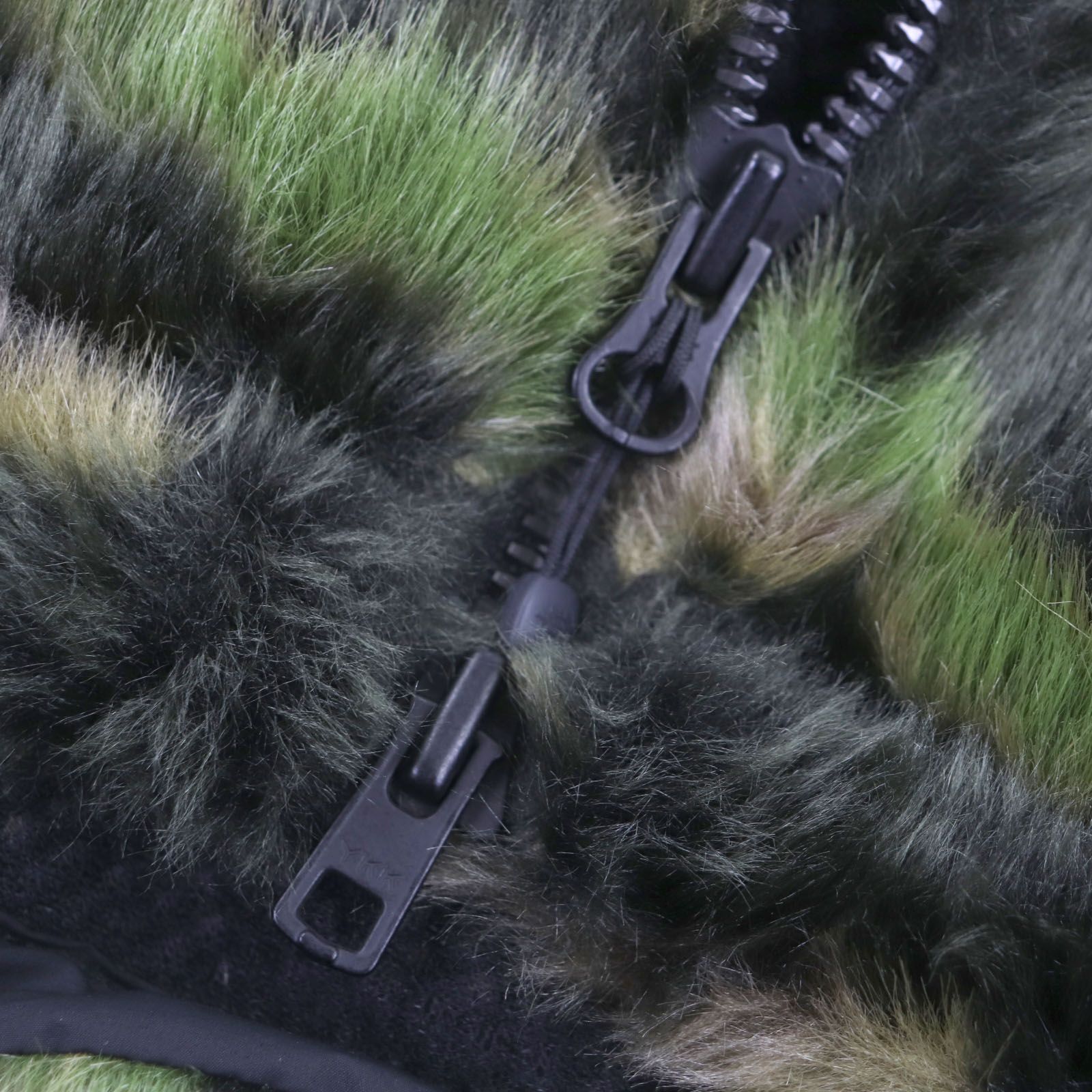 極美品▽ザノースフェイスパープルレーベル NP2967N Camouflage Fur