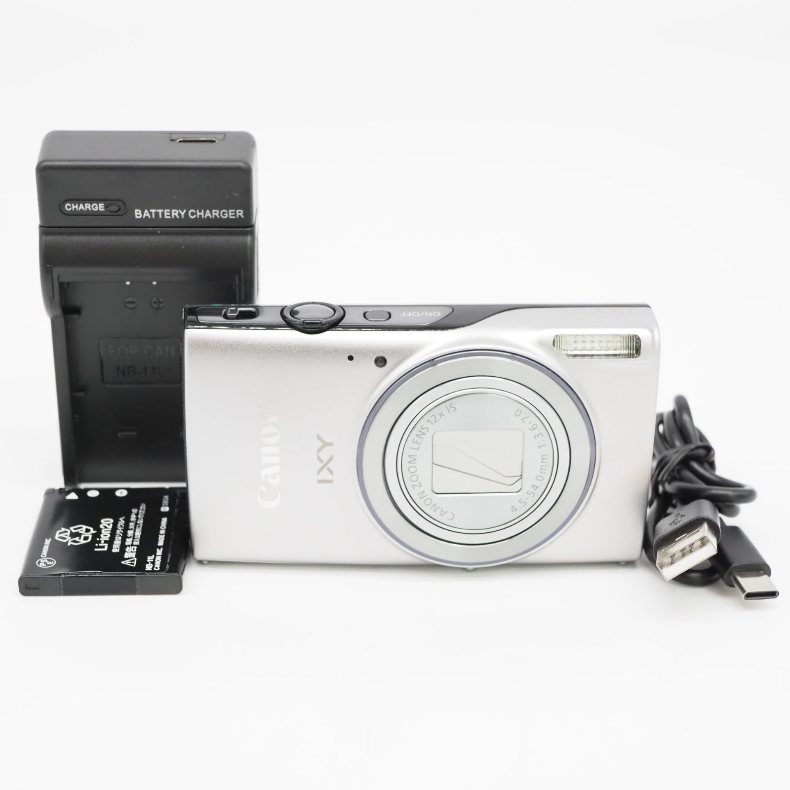 【ジャンク品】Canon IXY 640 シルバー デジタルカメラ 付属品あり ☆ジャンク品☆】Canon IXY 640 デジタルカメラ シルバー カメラ、光学