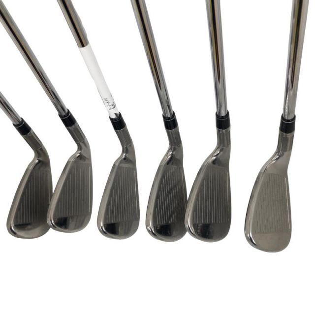 中古】 テーラーメイド M6 6S アイアンセット IR RE-AX 85 STEEL