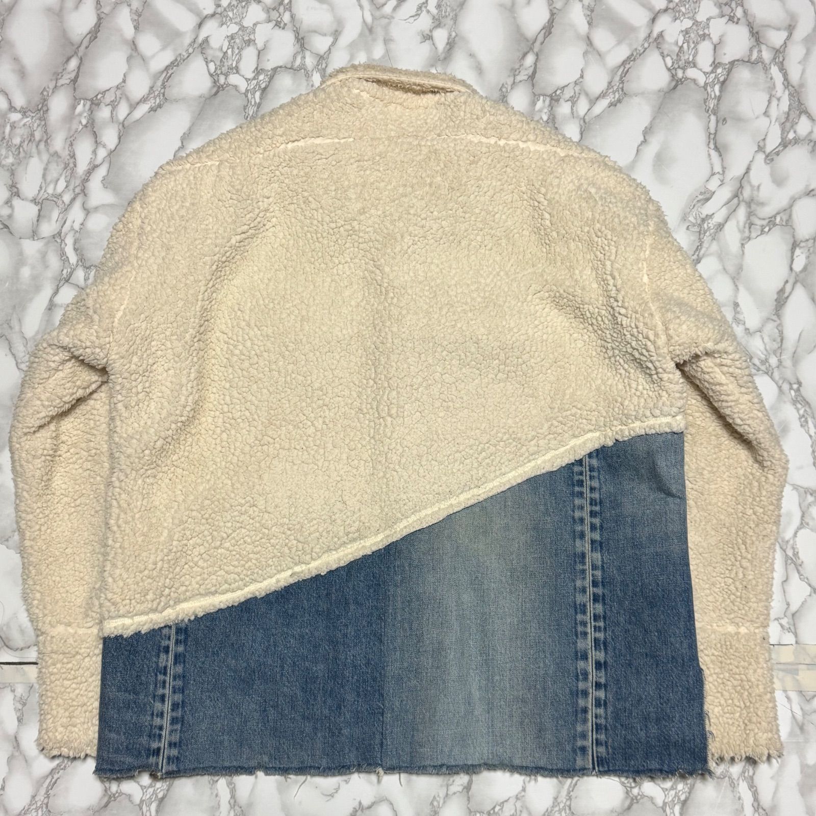 希少【GREG LAUREN グレッグローレン 【商品名】50/50 IVORY SHERPA