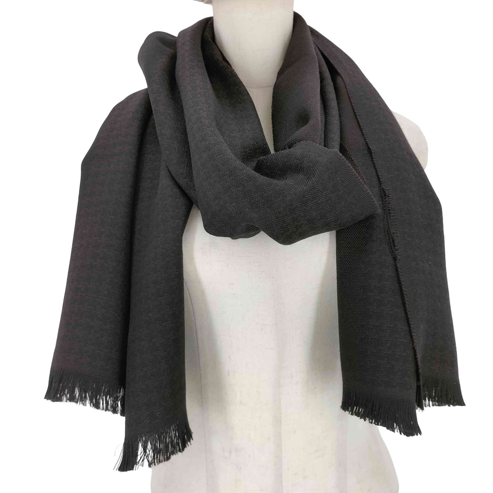 エンポリオアルマーニ EMPORIO ARMANI イタリア製 ロゴ刺繍 千鳥格子