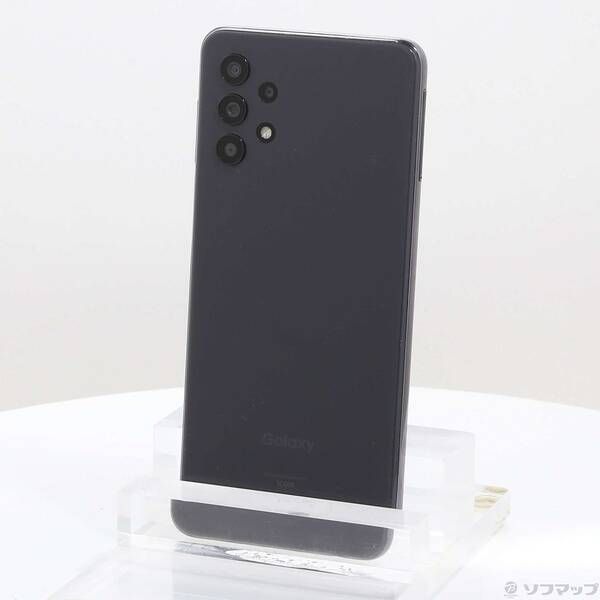 スマホ本体】 au Galaxy A32 5G SCG08 オーサムブラック スマホ本体