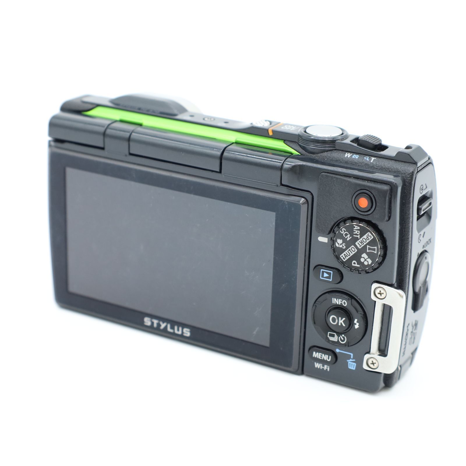 ≪極上品≫ OLYMPUS STYLUS TG-870 Tough ボディ グリーン #20251111