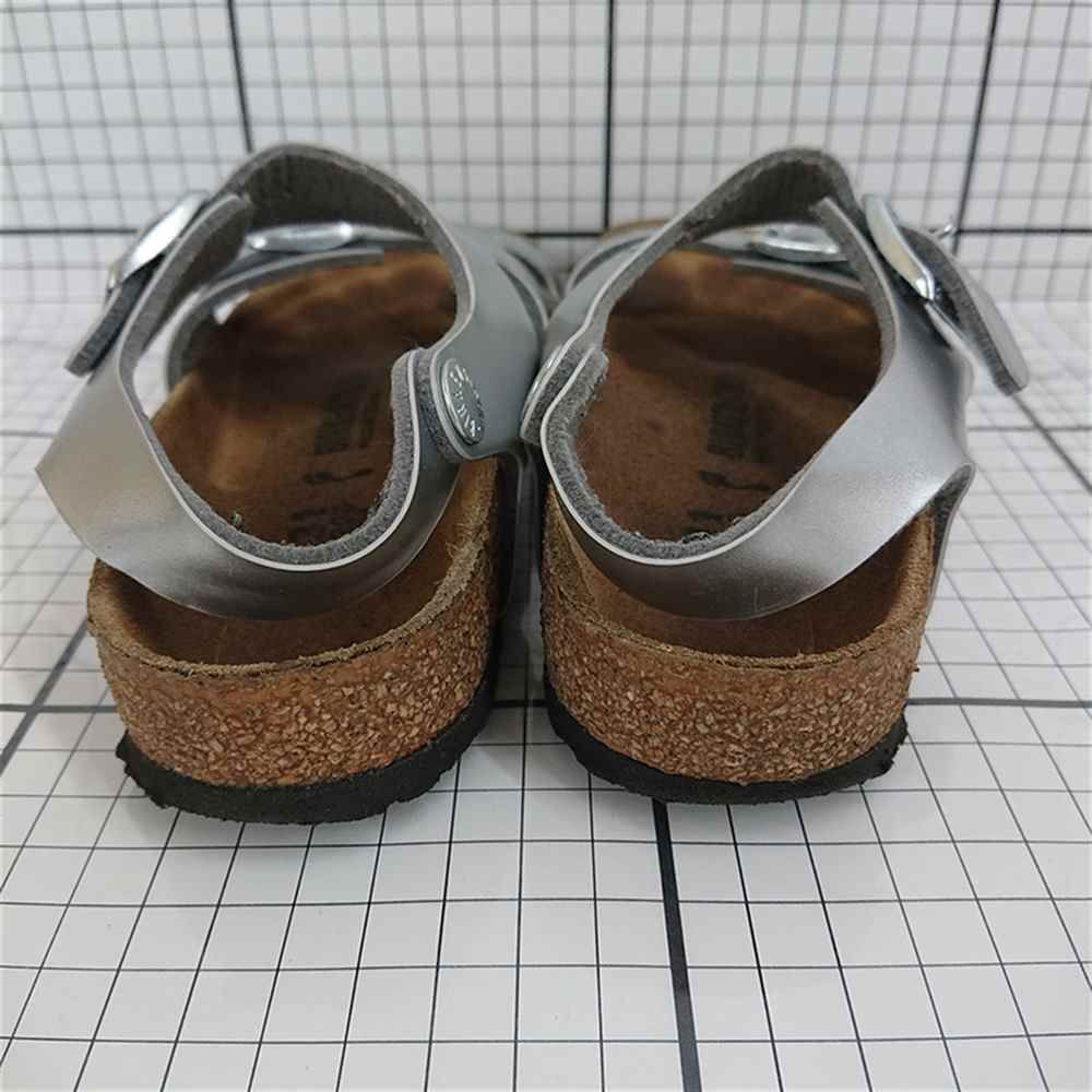 ◇ ⊂ ビルケンシュトック Birkenstock リオ RIO シルバー サンダル 31
