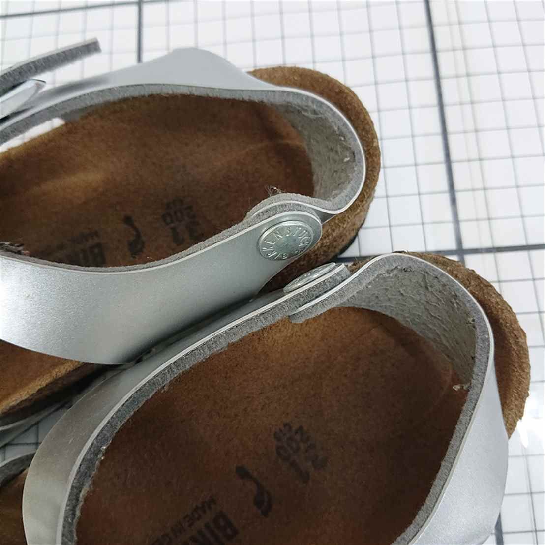 ◇ ⊂ ビルケンシュトック Birkenstock リオ RIO シルバー サンダル 31