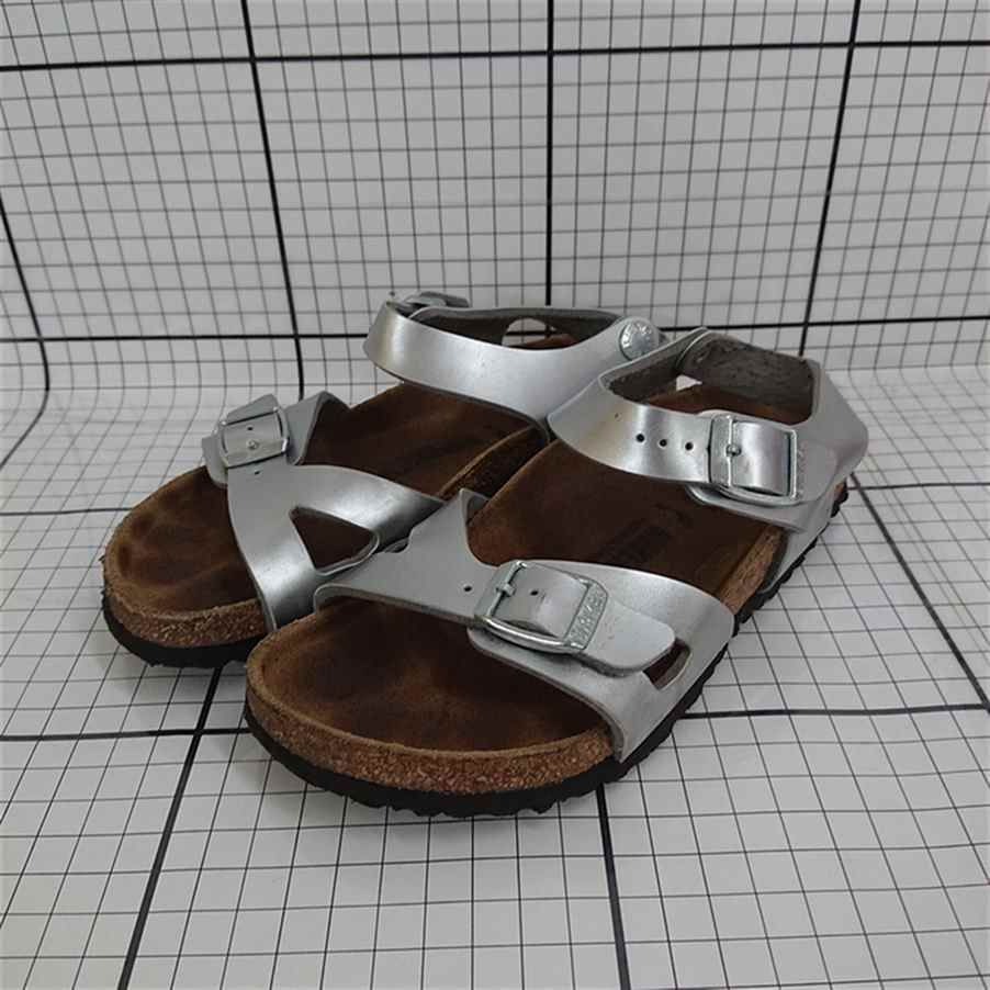 RiO出品 ◇ ⊂ ビルケンシュトック Birkenstock リオ RIO シルバー サンダル 31