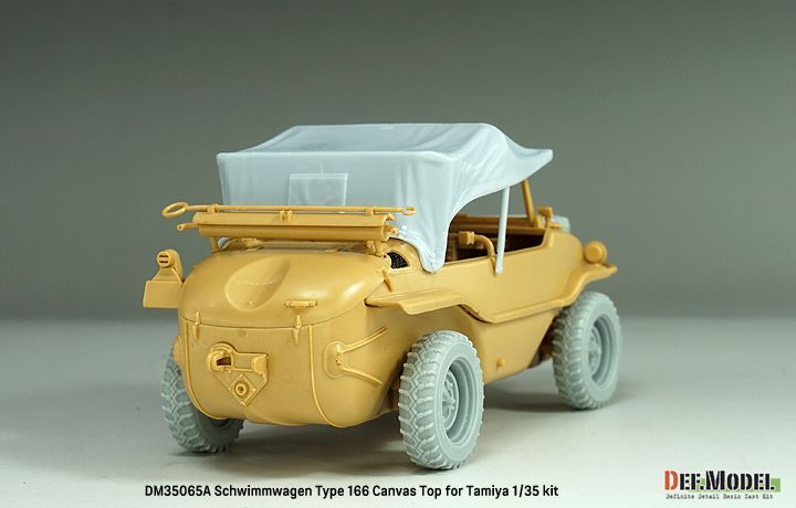 DEFモデル DM35065A 1/35 シュビムワーゲン Type166 幌セット (タミヤ