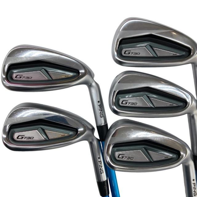 中古】 ピン G730 5S アイアンセット IR ALTA J CB BLUE(IR