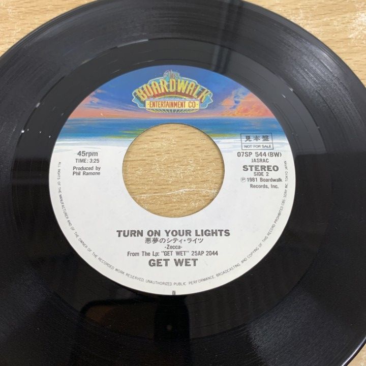 ○01)【1点限り!】【見本盤】Get Wet/Just So Lonely/ゲットウェット