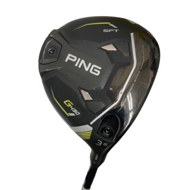 中古】 ピン G430 SFT 3W フェアウェイウッド FW ALTA J CB BLACK(FW