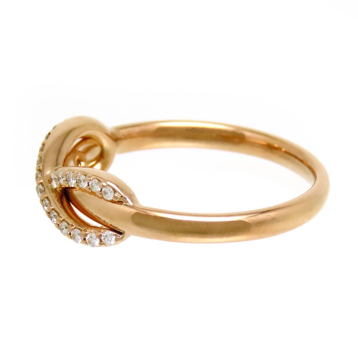 ティファニー インフィニティ ダイヤモンド リング #12 Au750 (K18PG