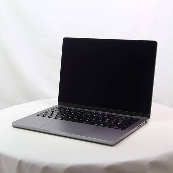 〔中古品〕 MacBook Pro 14.2-inch Late-2021 MKGP3J／A Apple M1 Pro 8コアCPU_14コアGPU 16GB SSD1TB スペースグレイ 〔15.3 Sequoia〕【258】