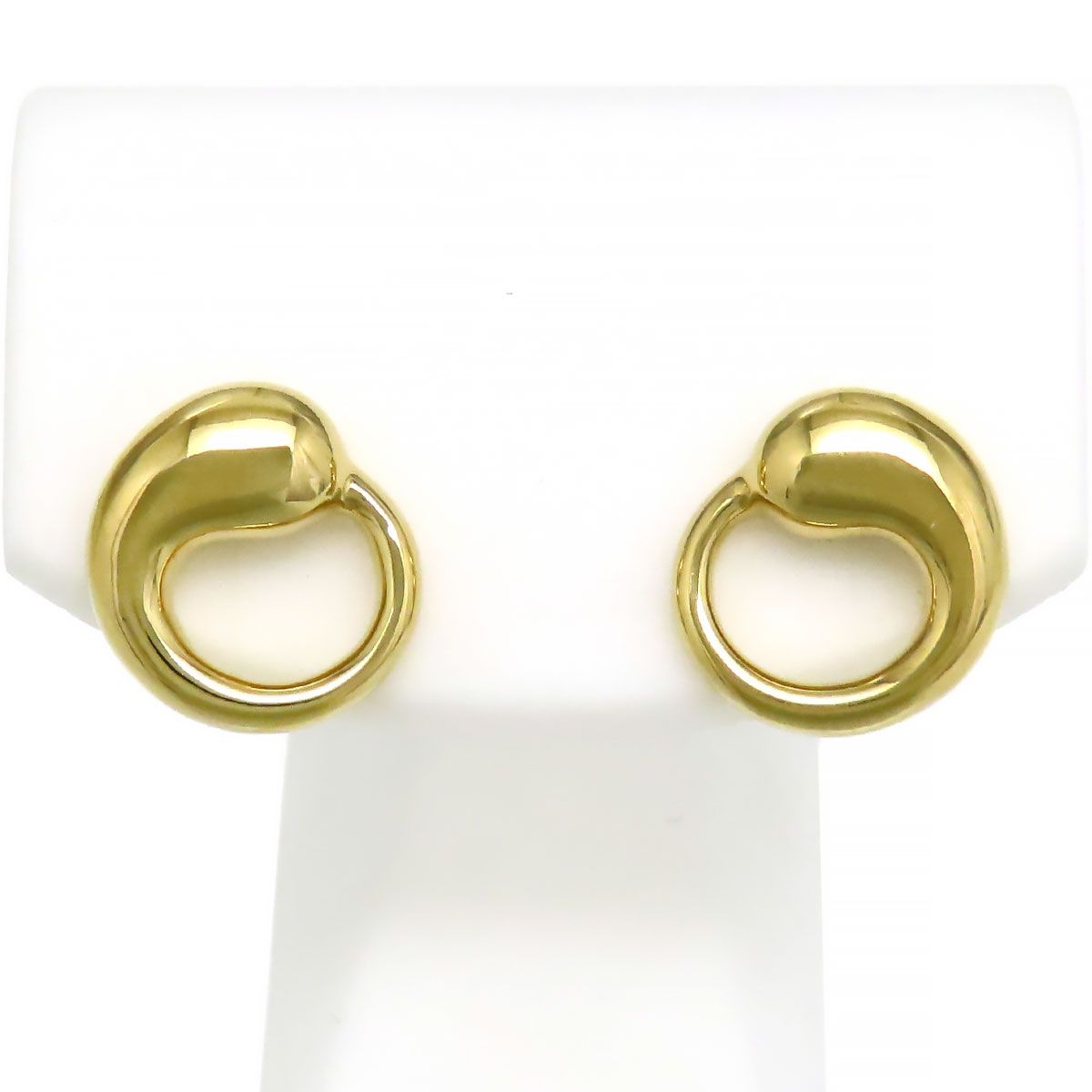 ティファニー エターナル サークル ピアス 750 (K18YG) レディース