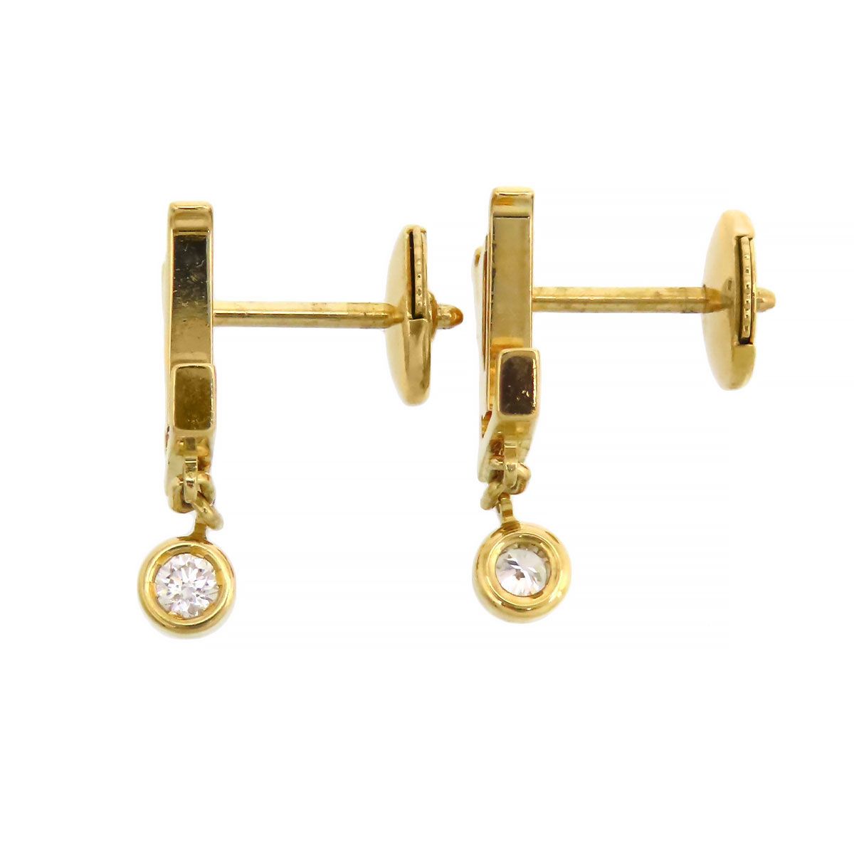 ルイヴィトン イディール ブロッサム ピアス Q96495 Au750 (K18YG