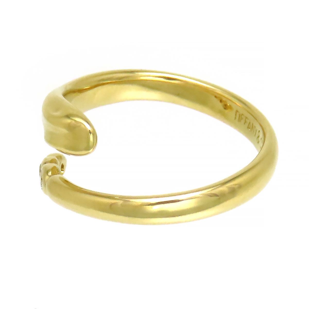 ティファニー スネーク リング #11 750 (K18YG) レディース TIFFANY&Co