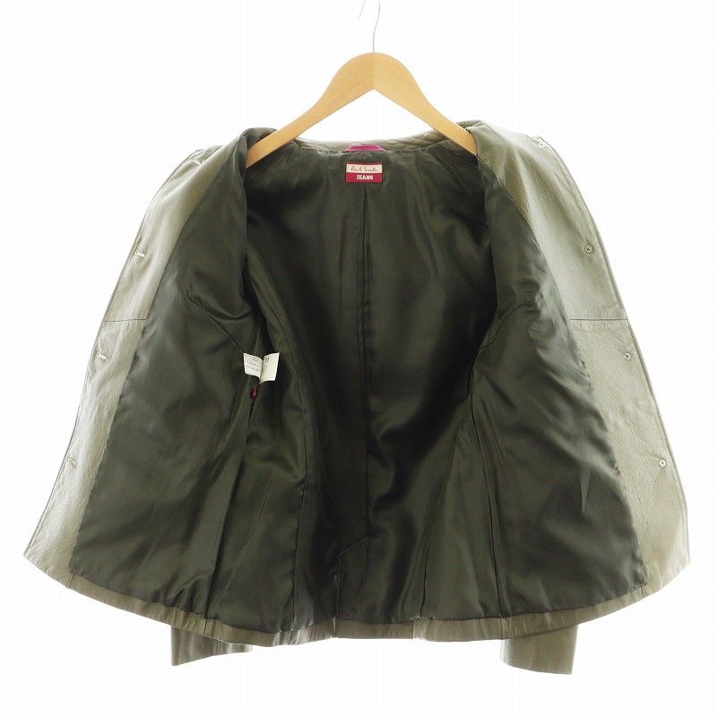 ポールスミスジーンズ Paul Smith JEANS レザージャケット 革ジャン 40