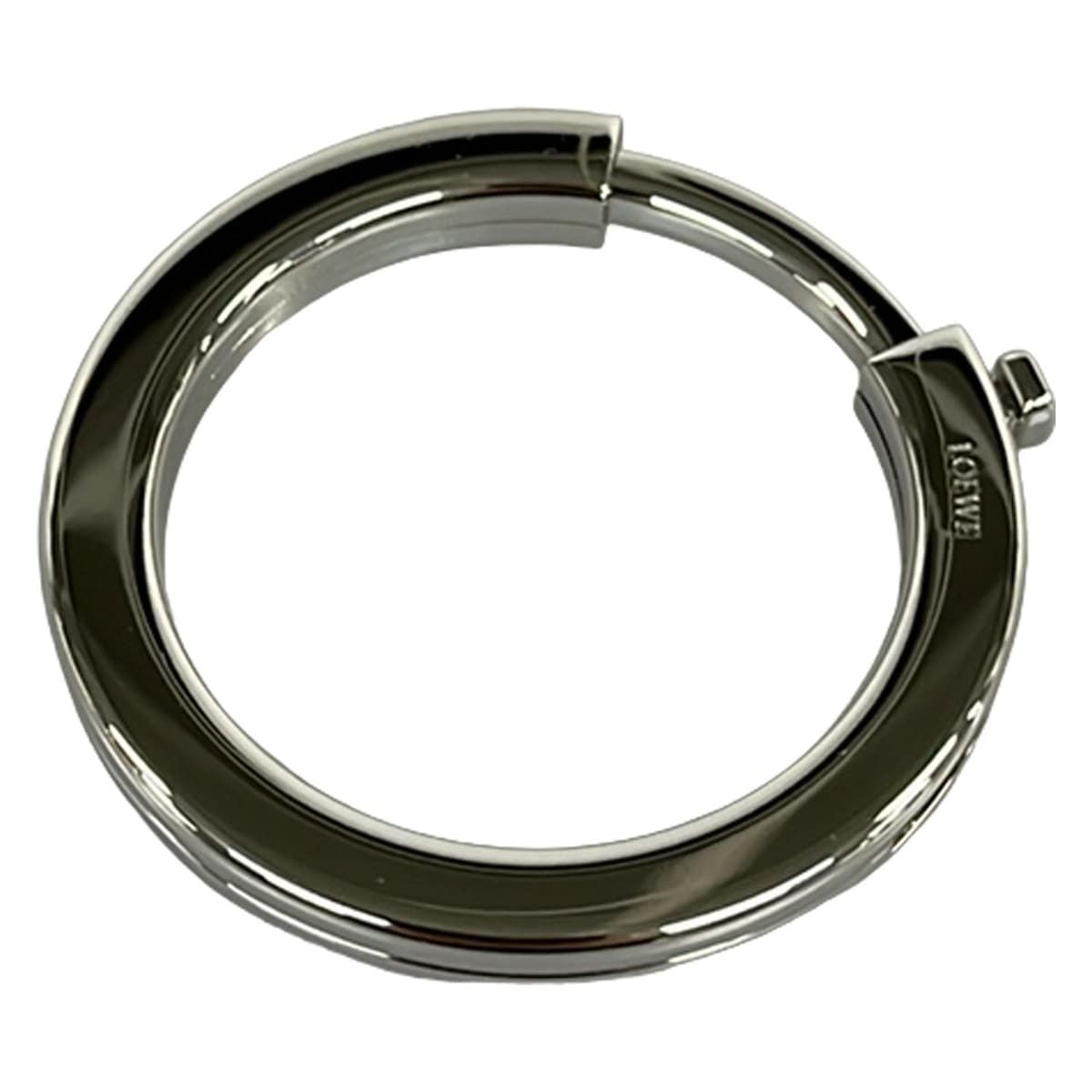 LOEWE(ロエベ) キーホルダー(チャーム)新品同様 - シルバー キーリング