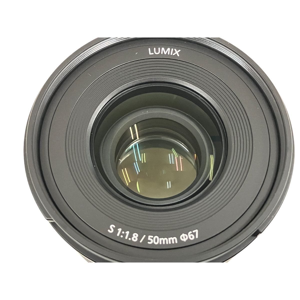Panasonic S-S50 LUMIX S 1:1.8/50mm φ67 マウント カメラレンズ 中古