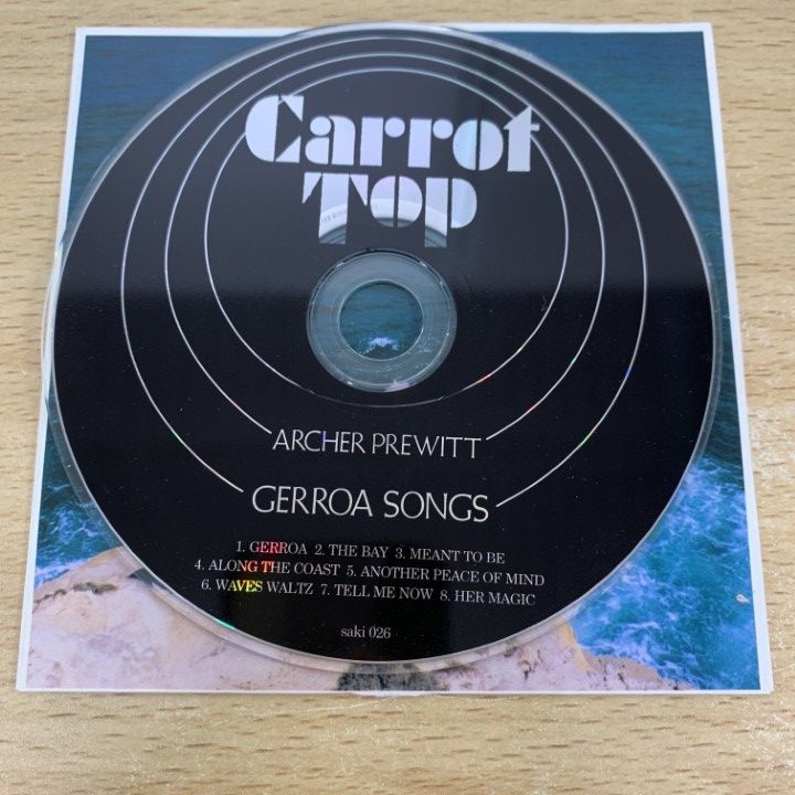 ○01)【1点限り!】【紙ジャケ】Gerroa Songs/Archer Prewitt