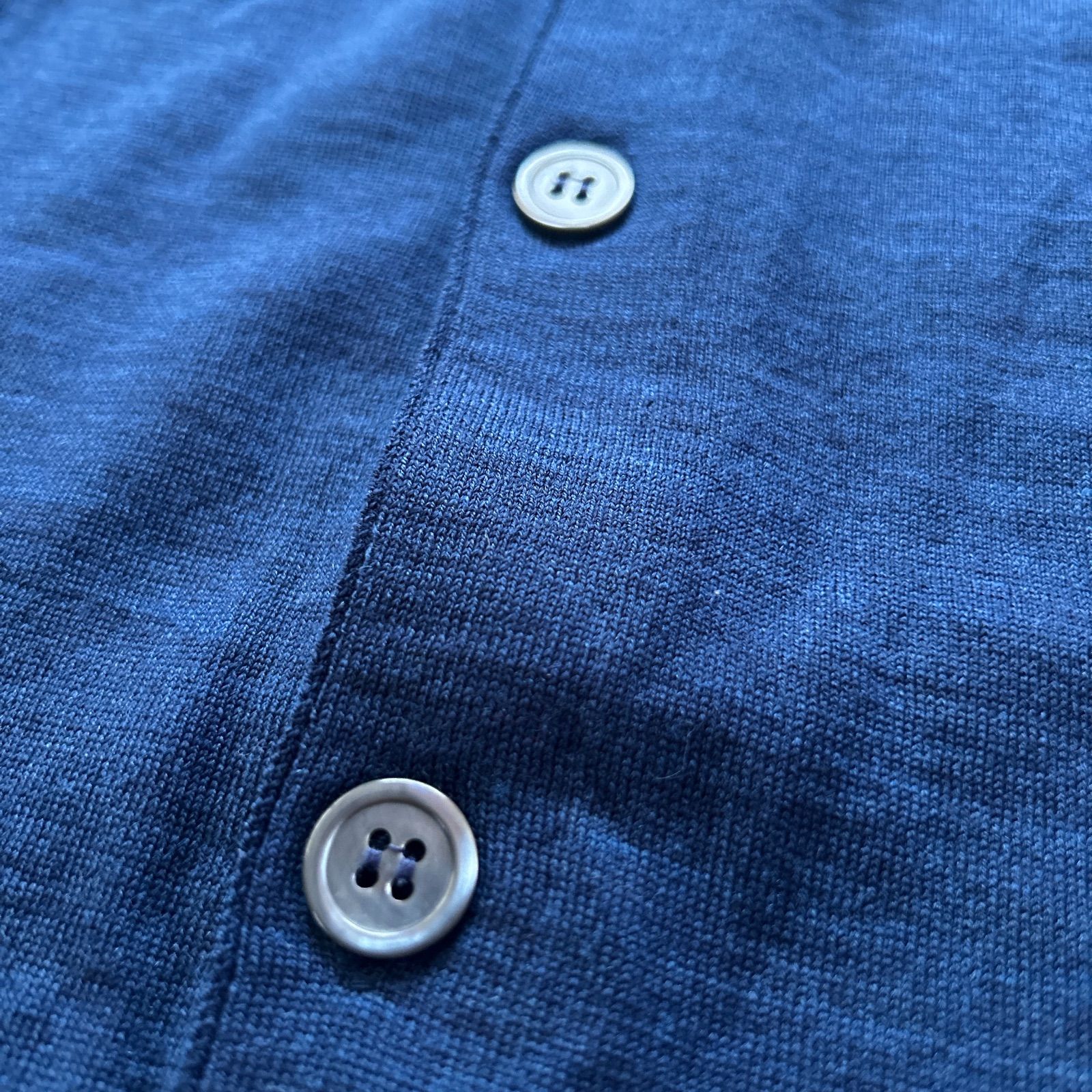 極美品 JOHN SMEDLEY ジョスメドレー ニット カーディガン メンズ M