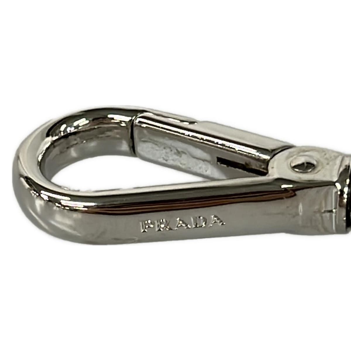 PRADA(プラダ) キーホルダー(チャーム) - 2AP544 グリーン×シルバー