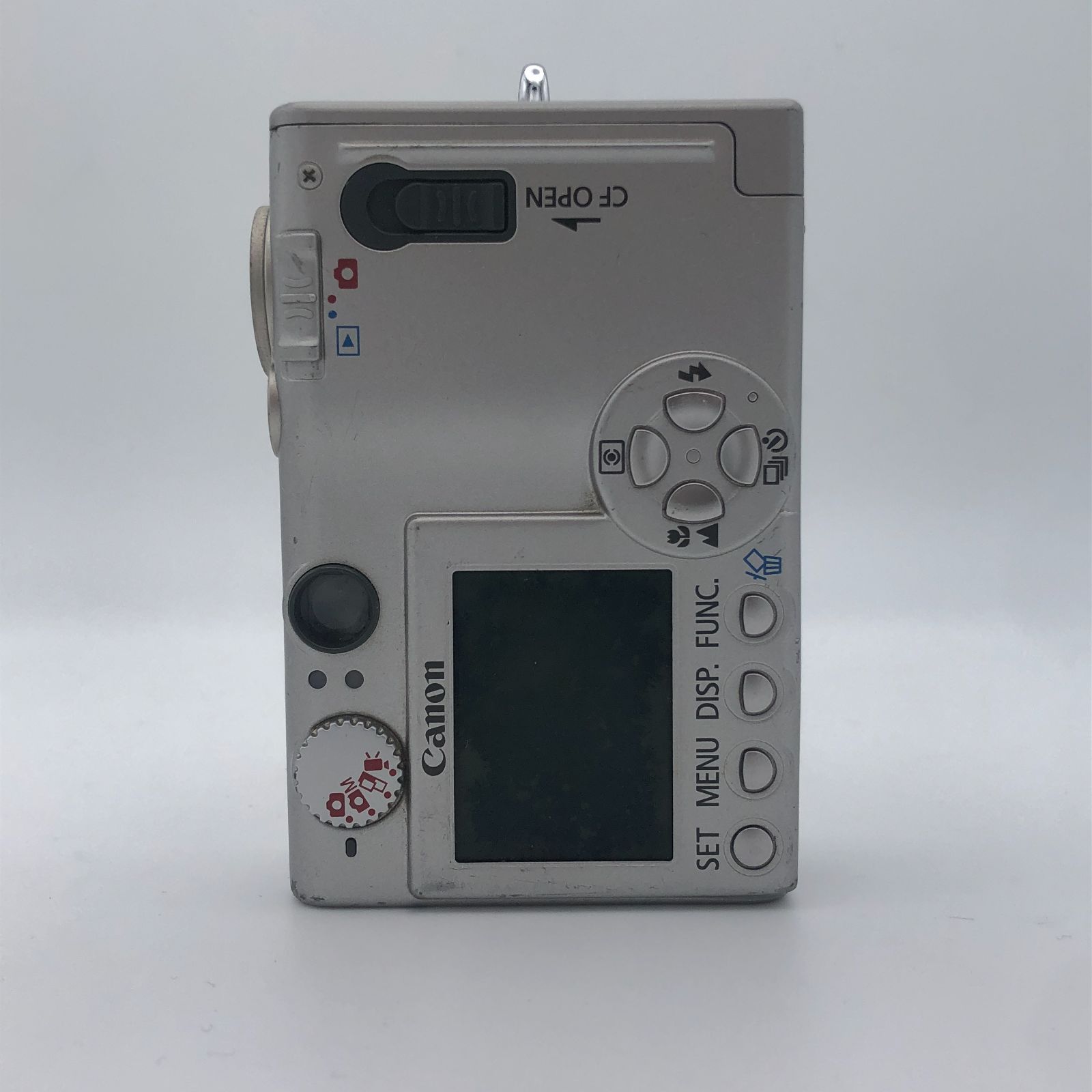 ジャンク】【Canon キャノン】IXY DIGITAL 400 電池蓋破損 動作未確認 