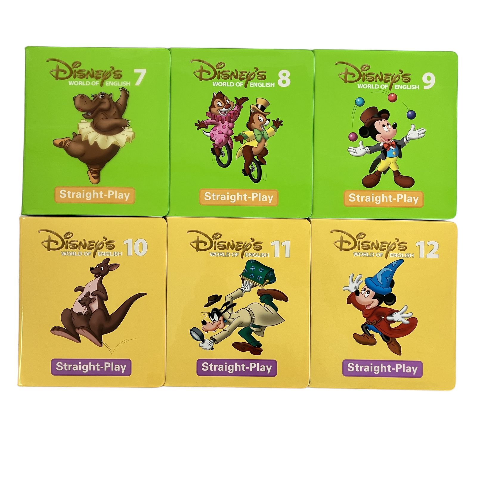 ディズニー英語ストレートプレイ World of English DWE ストレートプレイ 2019年頃 DVD版 ディズニー英語システム 英語