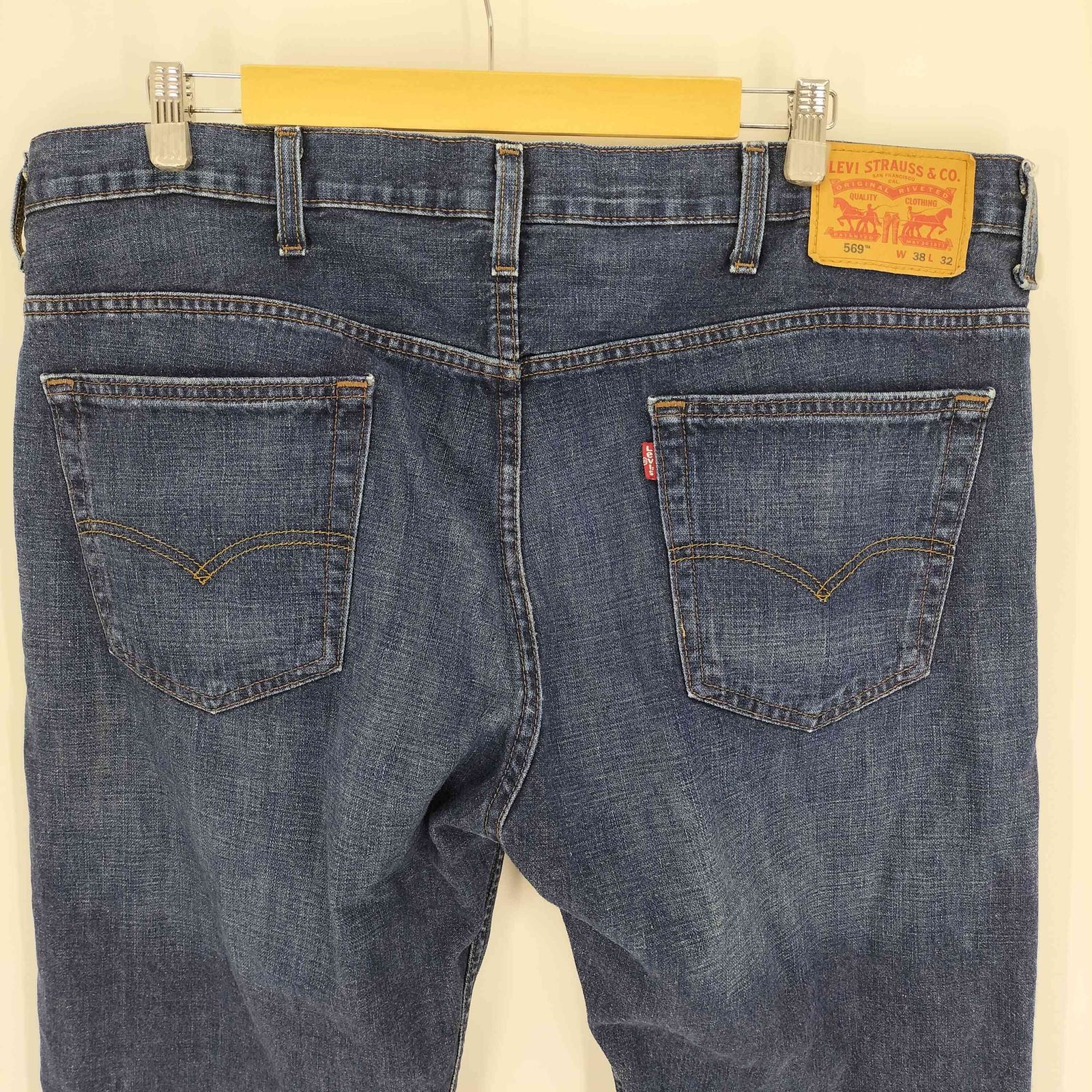 リーバイス Levis 569 メキシコ製 ボタン裏 4001 刻印 革パッチ ジップ