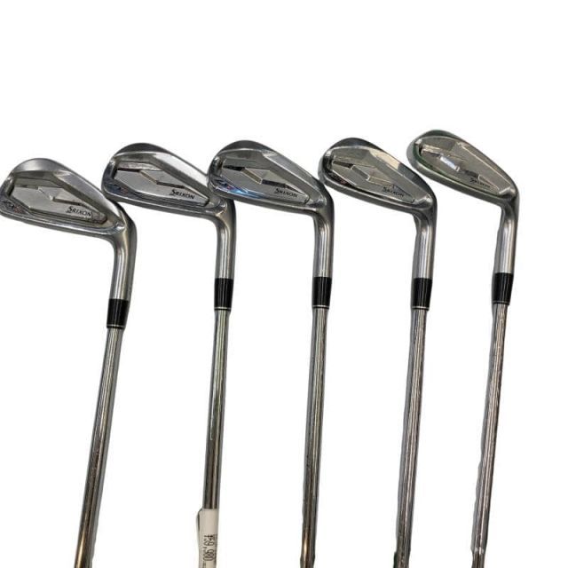 中古】 ダンロップ SRIXON ZX5 6S アイアンセット IR 純正特注シャフト