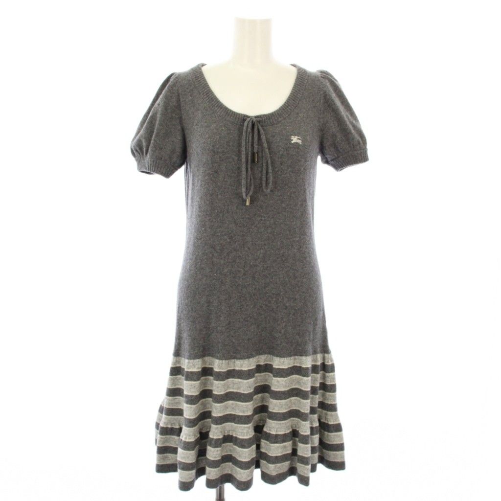 バーバリーブルーレーベル BURBERRY BLUE LABEL ワンピース ニット