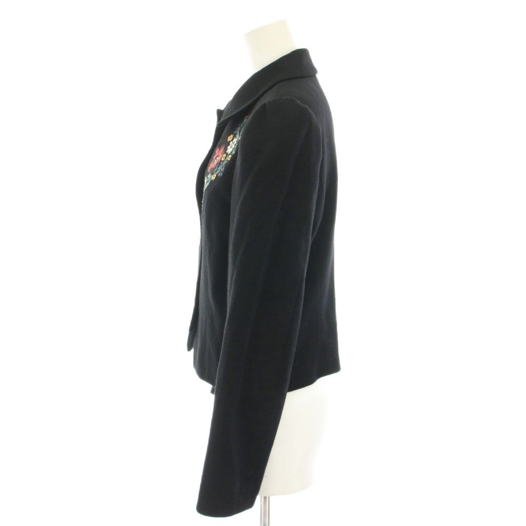 ロイスクレヨン Lois CRAYON ジャケット アウター 花柄 刺繍 裏地