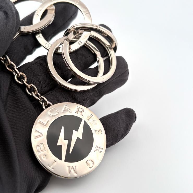 BVLGARI フラグメントデザイン FRAGMENT 藤原ヒロシ ロゴ キーリング