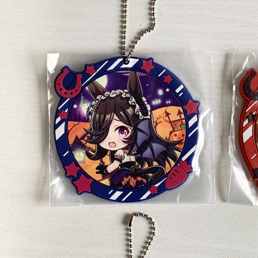 一番くじ ウマ娘 プリティーダービー 12弾 F賞 ラバーチャーム 4個