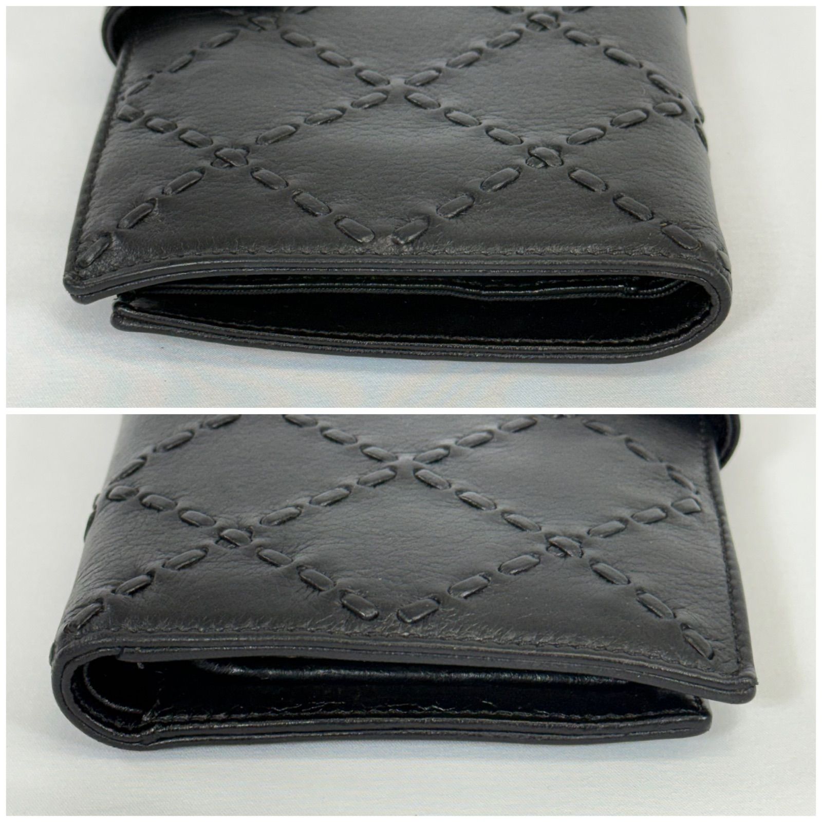 【美品/箱付】CHANEL ラムスキン ココマーク がま口ロングウォレット CHANEL（シャネル） アイコン ココマーク がま口 長財布 ロング