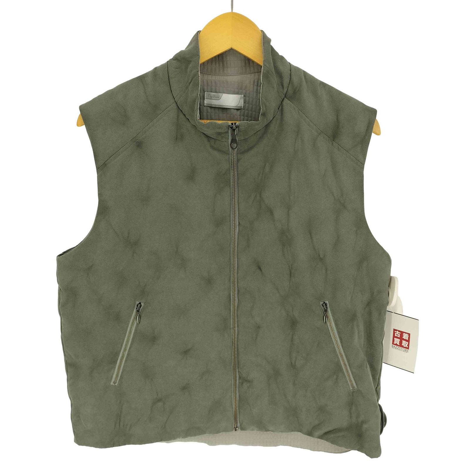 USED古着(ユーズドフルギ) {{RYAW}} Leaf vein VEST ユーズドフルギ USED古着 Leaf vein VEST メンズ JPN：2 - メルカリ